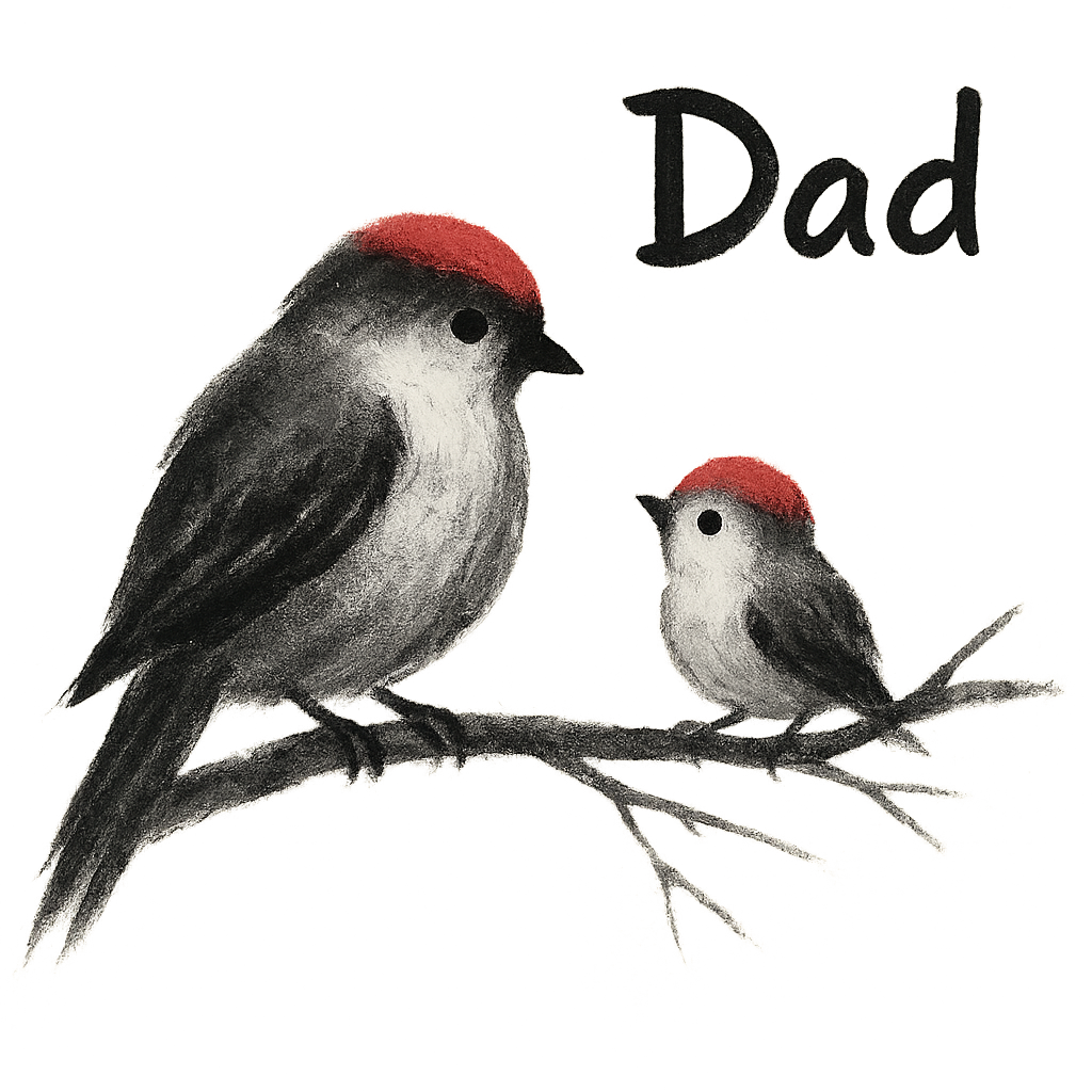 Dad - Sumi-e painting